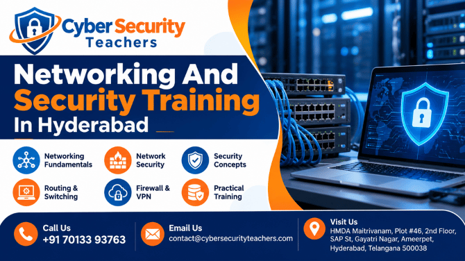 networing and security training in hyderabad