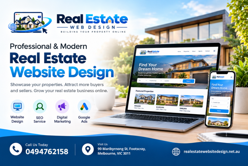 Modern Real Estate Website Design