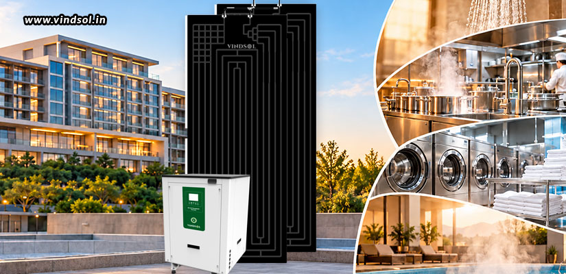 Thermodynamic Solar Systems For Commercial High Demand Water Heating