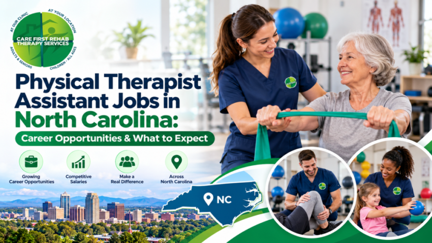 Physical Therapist Assistant Jobs in North Carolina 1