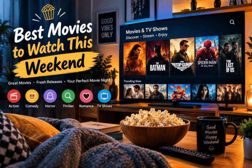 Cozy Weekend Movie Night Setup 1