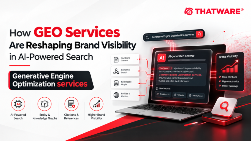 AI Powered Search Visibility Infographic