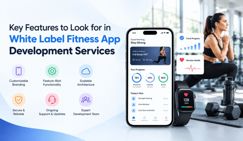 Key Features to Look for in White Label Fitness App Development Services