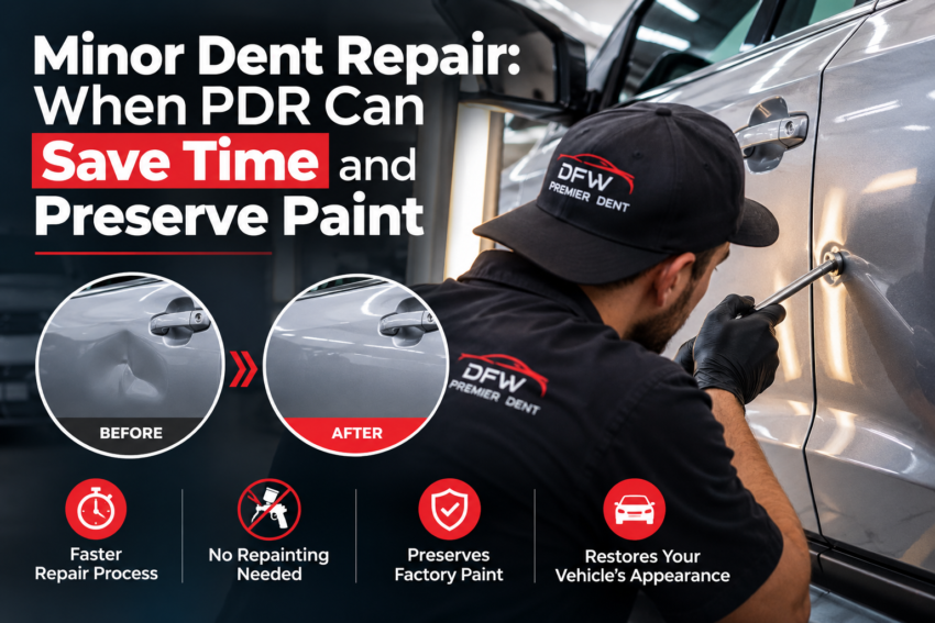 Minor Dent Repair Preserve Paint 1
