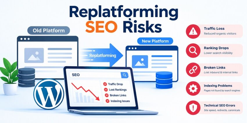 replatforming SEO risks