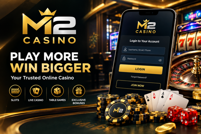 M2 Casino Play More Win Bigger