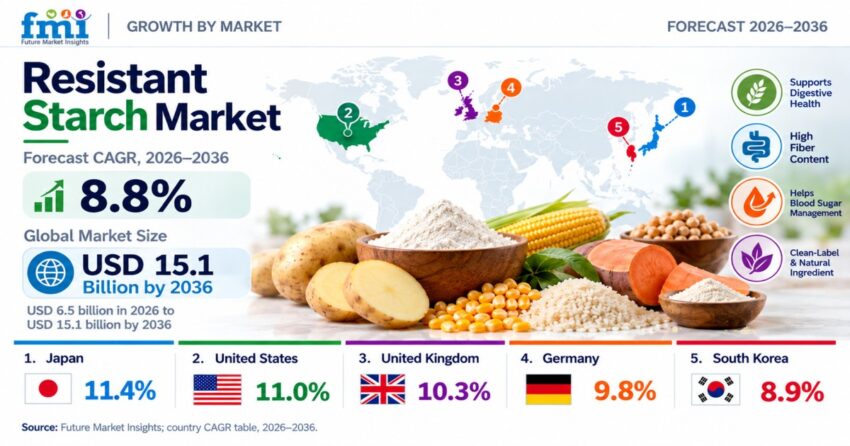 Resistant Starch Market Growth Infographic