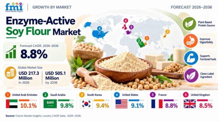 Enzyme Active Soy Flour Market Outlook