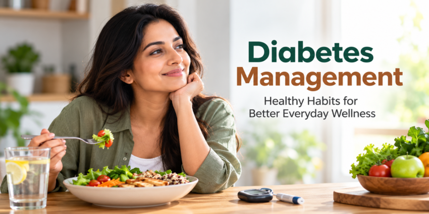 Diabetes Management Wellness Banner