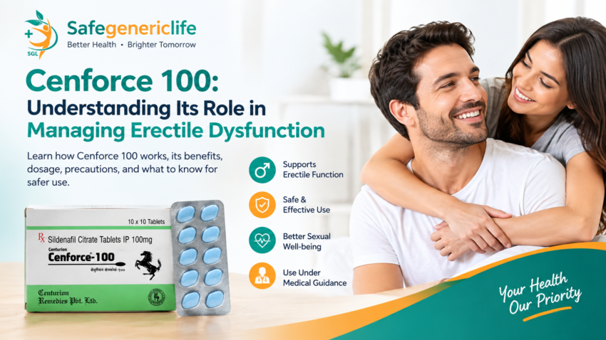 Cenforce 100 Health Guide Banner