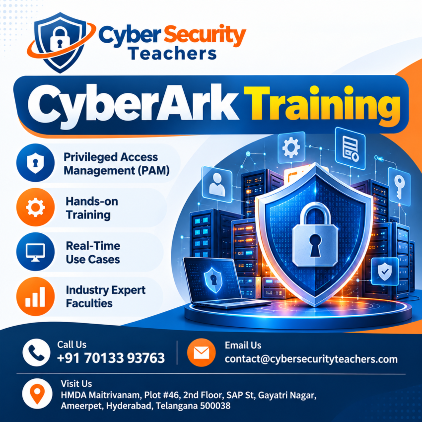 CyberArk Training Cybersecurity Poster 1