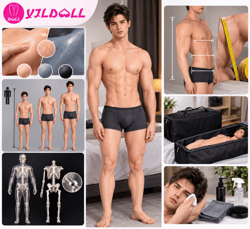 VILDOLL Male Doll Product Collage 1