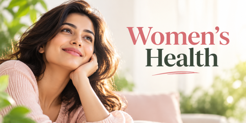 Womens Health Wellness Banner