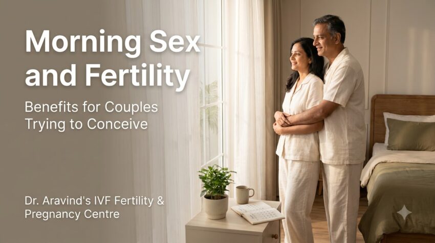 morning sex benefits couples conceive