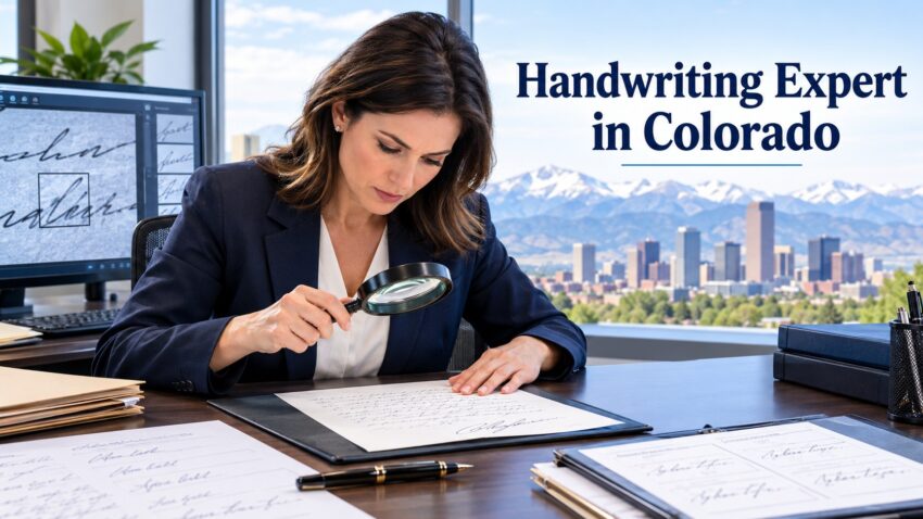 Handwriting Expert in Colorado