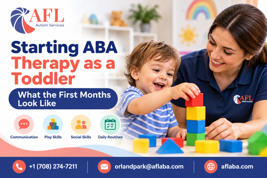 starting aba therapy as a toddler first months