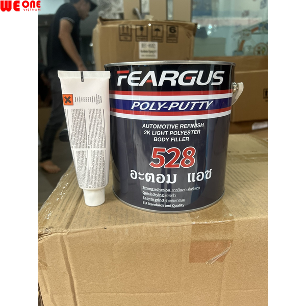 BỘT TRÉT BẢ MATIT  528 FEARGUS MÀU VÀNG 4KG