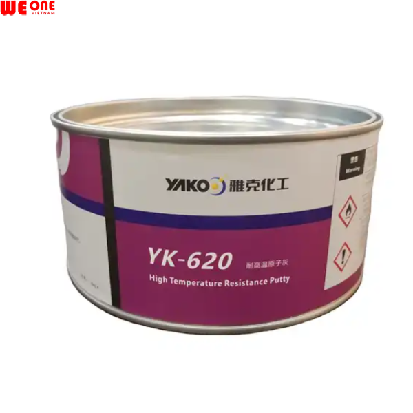 BỘT TRÉT CHỊU NHIỆT YK620 CHUYÊN CHO SƠN TĨNH ĐIỆN VÀ LẮP CAPO Ô TÔ