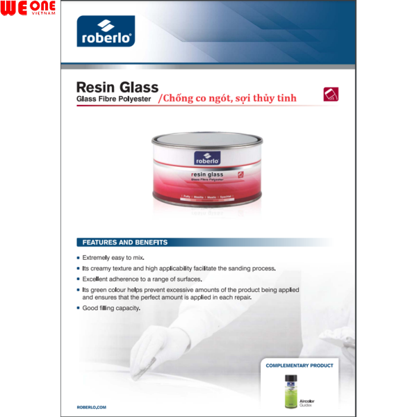 BỘT TRÉT BẢ SỢI THỦY TINH 1.5KG CHÍNH HÃNG