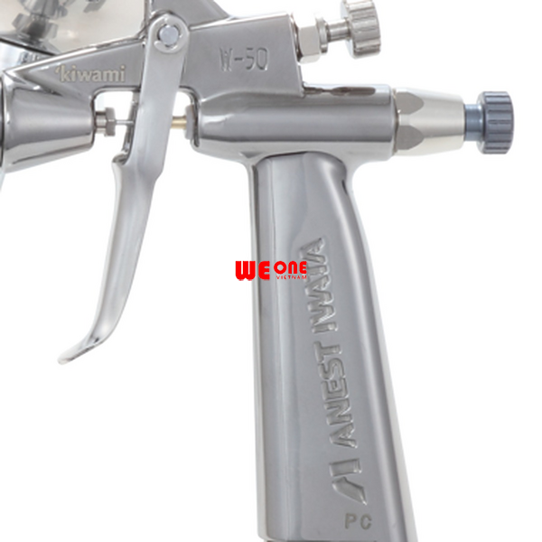 Súng phun sơn mini IWATA W-50-136BGC (Kiwami Mini) – Béc 1.3mm kèm cốc 130ml
