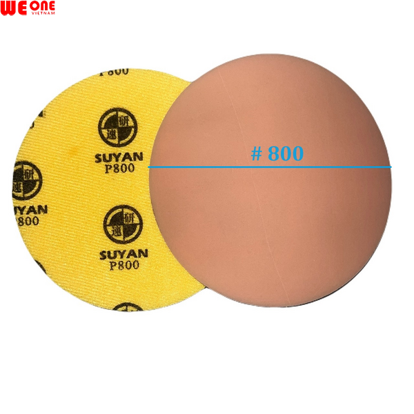 Nhám mài 6 ICNH đánh bóng trà trước khi sơn dùng cho ô tô composite resil công nghiệp