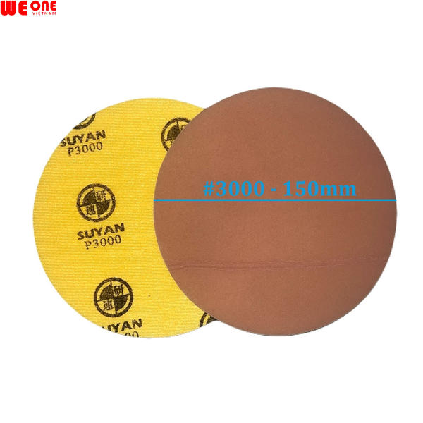 Nhám mài 6 ICNH đánh bóng trà trước khi sơn dùng cho ô tô