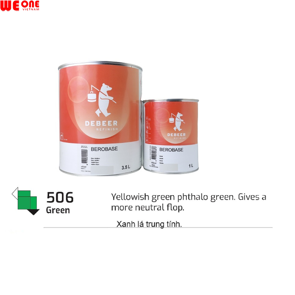 MM506 DEBEER XANH LÁ TIÊU CHUẨN 1K