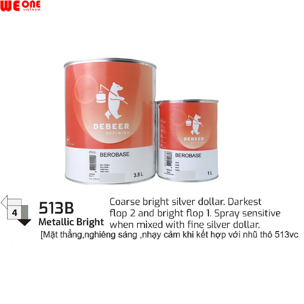 MM513B DEBEER NHŨ TRUNG SÁNG