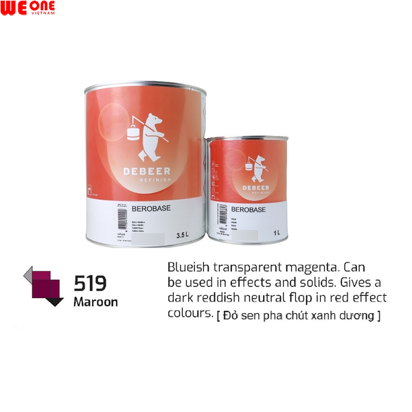 MM519 DEBEER NÂU SẪM 1K