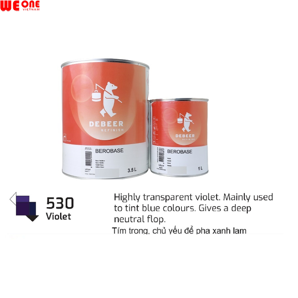 MM530 DEBEER TÍM HUẾ 1K