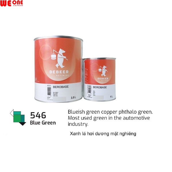 MM546 DEBEER XANH LÁ ĐẬM 1K