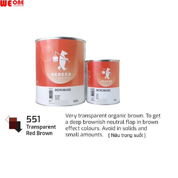 MM551 MÀU NÂU TRONG