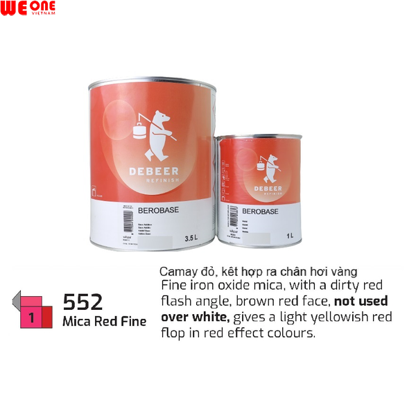 MM552 CAMAY ĐỎ NHẠT