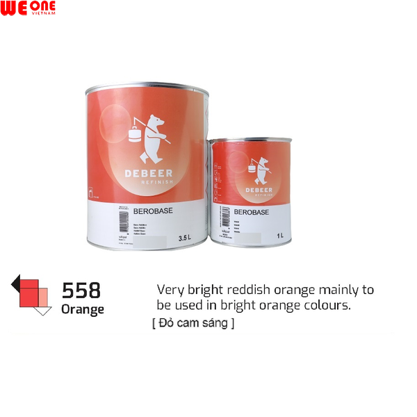 MM558 MÀU ĐỎ CAM