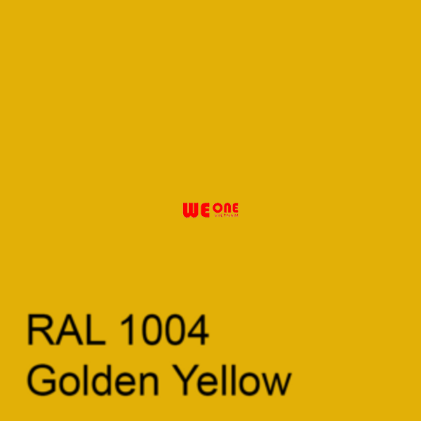 RAL1004 SƠN QUẢNG CÁO 2K BÓNG hoặc MỜ