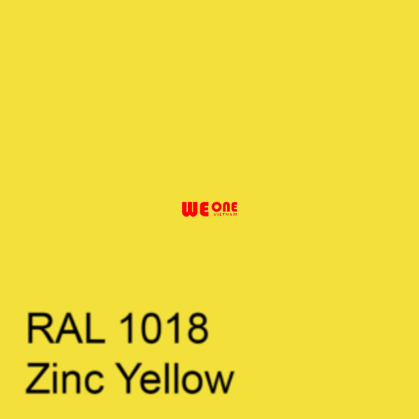 RAL 1018 SƠN QUẢNG CÁO 2K BÓNG hoặc MỜ