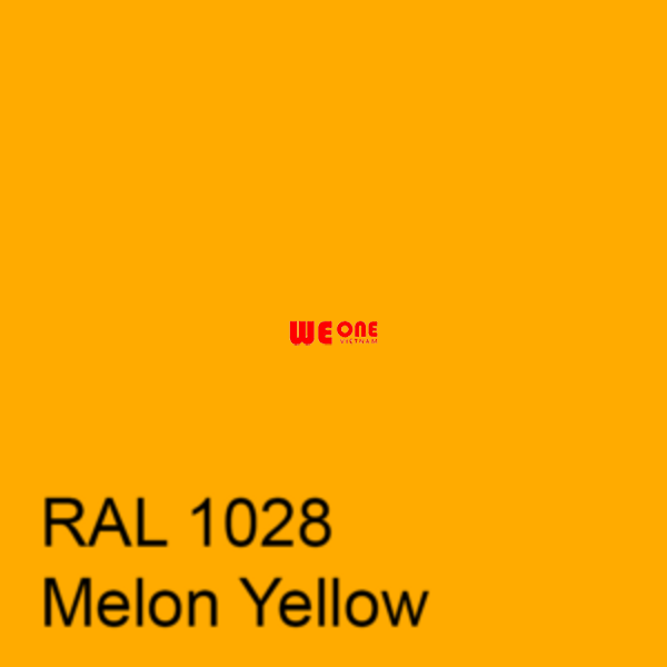 RAL 1028 SƠN QUẢNG CÁO 2K BÓNG hoặc MỜ