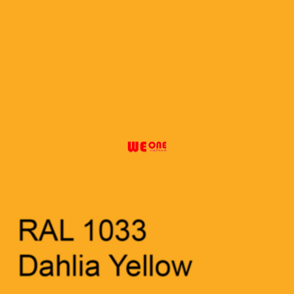RAL 1033 SƠN QUẢNG CÁO 2K BÓNG hoặc MỜ