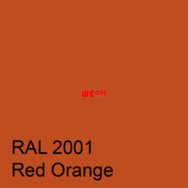 RAL 2001 SƠN QUẢNG CÁO 2K BÓNG hoặc MỜ