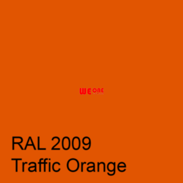 RAL 2009 SƠN QUẢNG CÁO 2K BÓNG hoặc MỜ