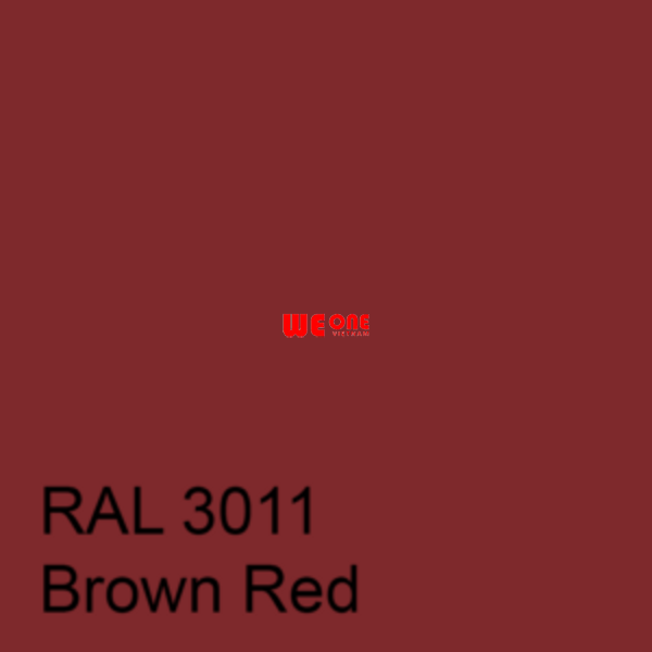 RAL 3011 SƠN QUẢNG CÁO 2K BÓNG hoặc MỜ