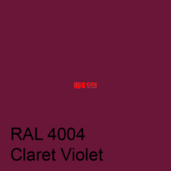 RAL 4004  SƠN QUẢNG CÁO 2K BÓNG hoặc MỜ