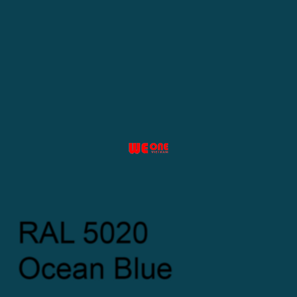 RAL 5020  SƠN QUẢNG CÁO 2K BÓNG hoặc MỜ