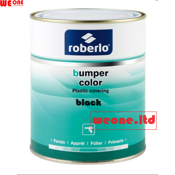 SƠN BUMPER NHỰA TẠO GAI MÀU ĐEN ROBERLO TÂY BAN NHA