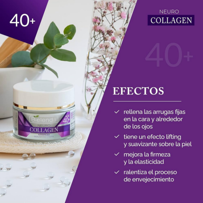 Kem Dưỡng Bielenda Neuro Collagen 40 Dưỡng Ẩm Chuyên Sâu