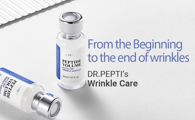 Tinh Chất Làm Mờ Nếp Nhăn Dr.Pepti Peptide Volume Botul-Pep Wrinkle Ampoule 30ml