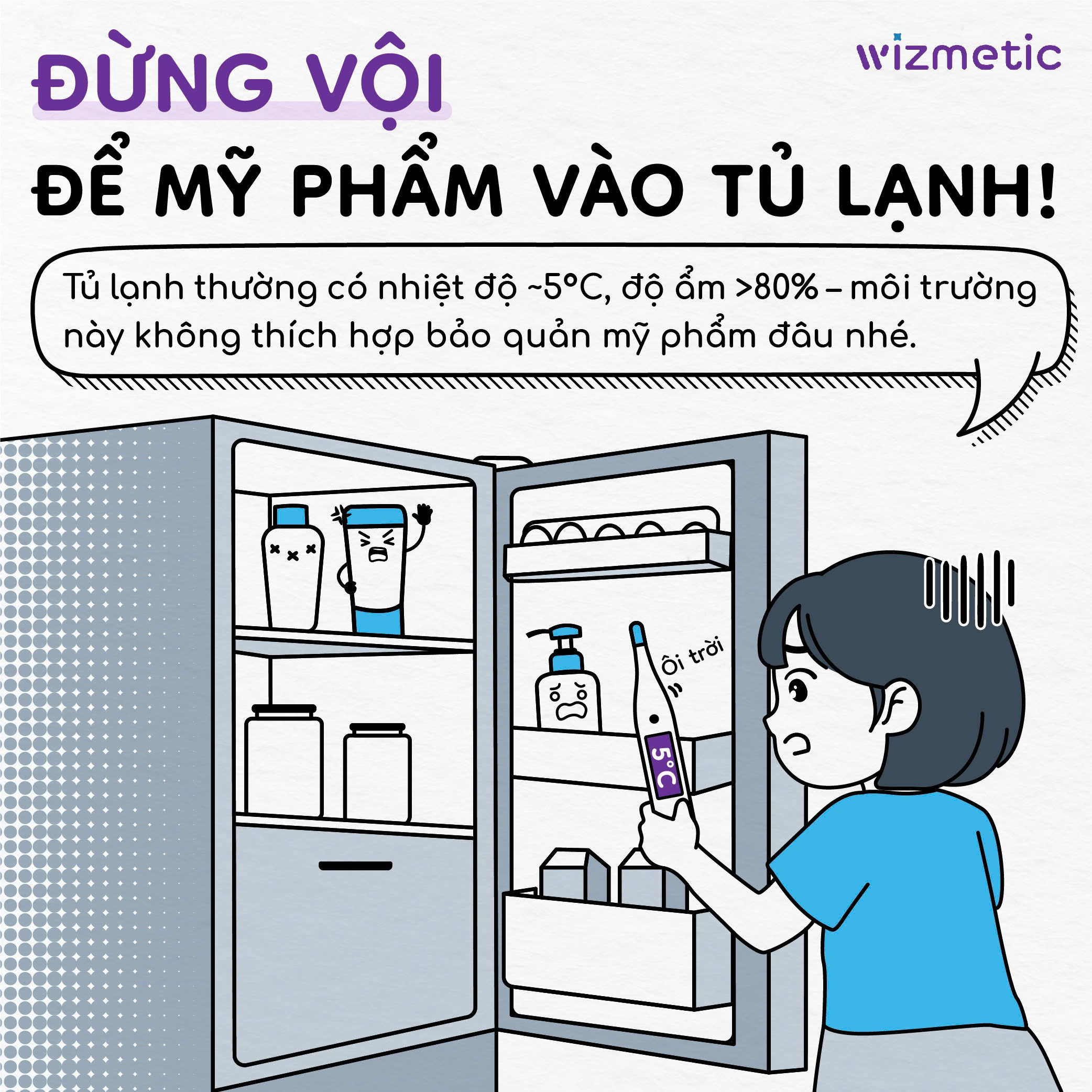 Cách bảo quản mỹ phẩm đúng chuẩn