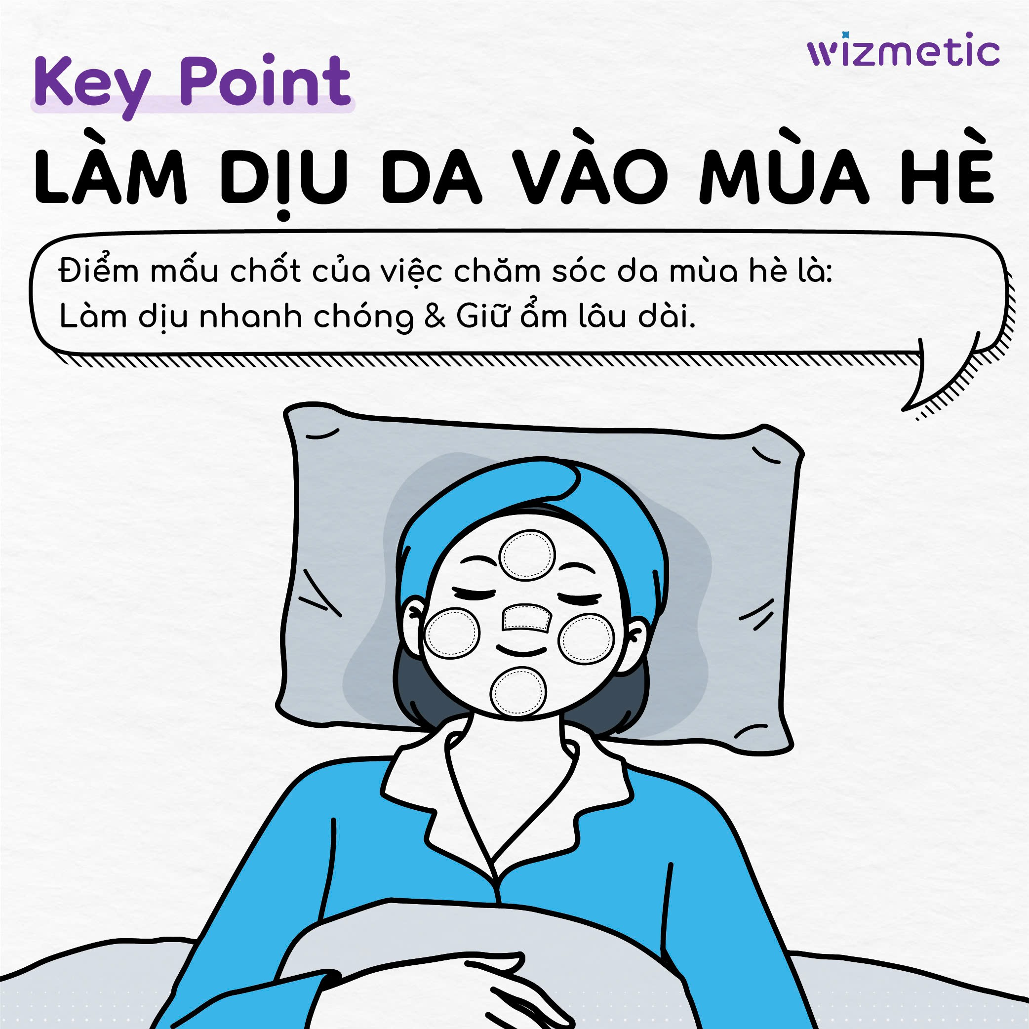 Làm dịu da vào mùa hè – Bí quyết phục hồi và dưỡng ẩm lâu dài
