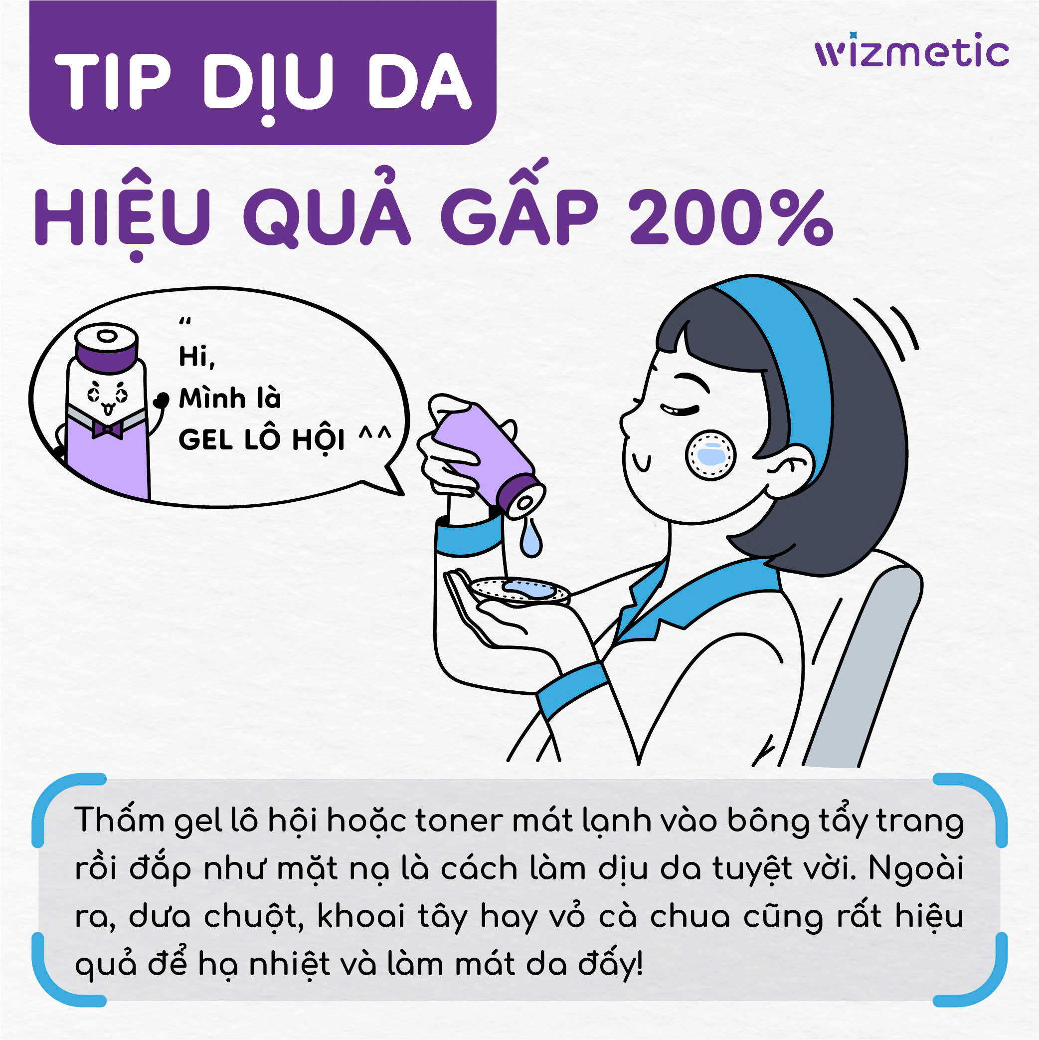 Tip dịu da – Cách làm dịu da nhanh chóng, hiệu quả gấp 200%