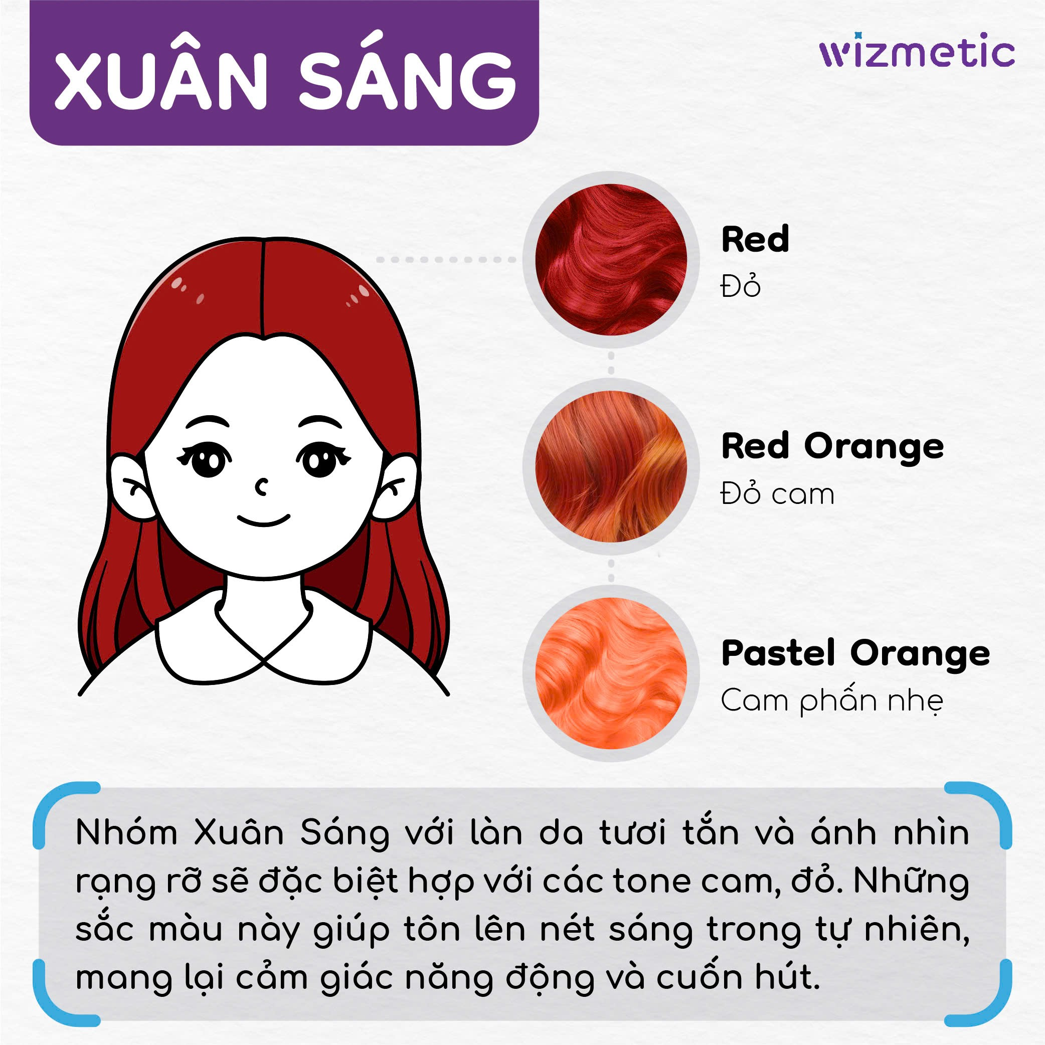 Xuân Sáng – Gam cam và đỏ rực rỡ